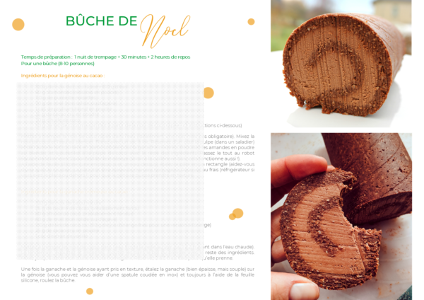 EBOOK RECETTES DE NOEL 2020 page buche